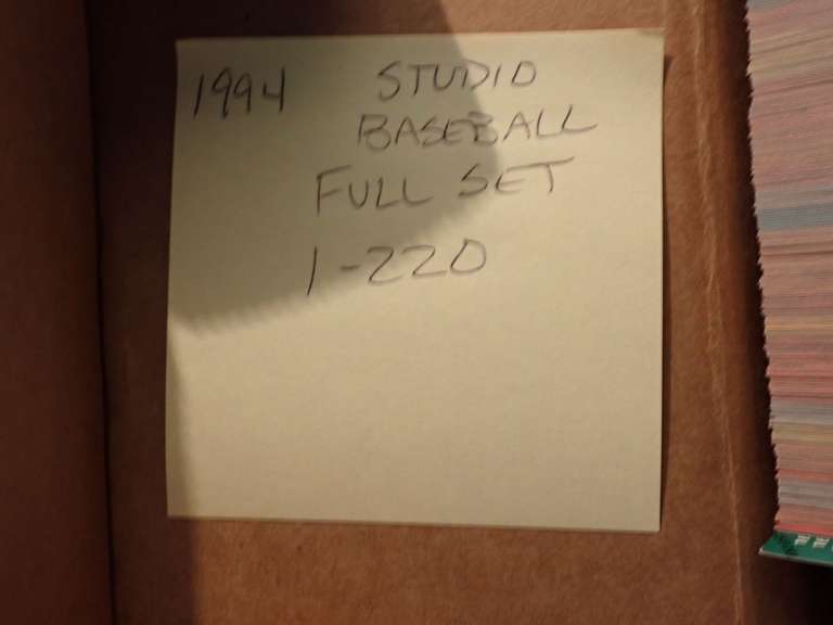 1994 DONRUSS STUDIO SET & 1983 FLEER BASEBALL CARDS