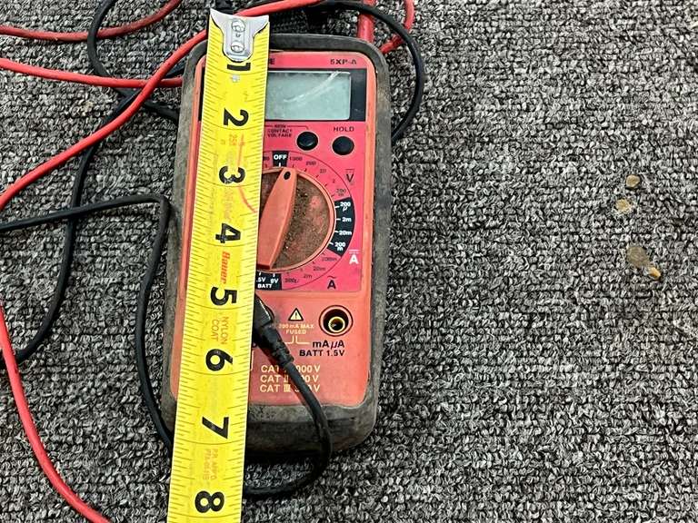 Amprobe multimeter, working condition unknown, see pictures for details.