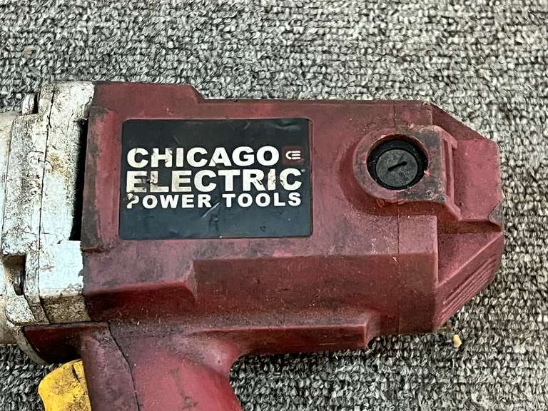 Chicago electric 1/2” electric impact wrench, powers up, see pictures for details.
