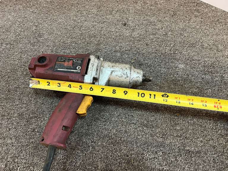 Chicago electric 1/2” electric impact wrench, powers up, see pictures for details.
