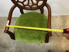 Vintage Georgian style spider back armchair, see pictures for details.