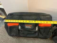 Black & Decker and DeWalt tool bags, see for details.