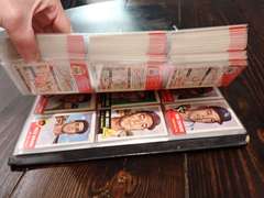 LARGE BINDER OF TOPPS 1953 ARCHIVES BASEBALL CARDS