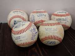 (5) AUTOGRAPHED SOUTHERN LEAGUE BASEBALLS
