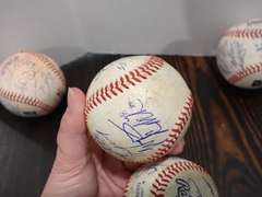 (5) AUTOGRAPHED SOUTHERN LEAGUE BASEBALLS