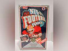 FACTORY SEALED 1991 UPPER DECK FOOTBALL WAX BOX