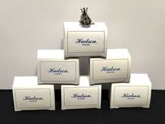 BR4… Hudson pewter figurines, six boxes, see pictures for details.