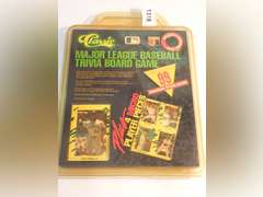 FACTORY SEALED 1990 CLASSIC MAJOR LEAGUE BASEBALL TRIVIA BOARD GAME-INCLUDES 99 TRIVIA CARDS