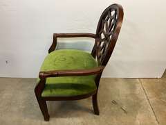 Vintage Georgian style spider back armchair, see pictures for details.