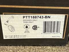 Peerless tub and shower trim, three  sets, still new in the box, see pictures for details.