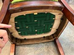 Vintage Georgian style spider back armchair, see pictures for details.