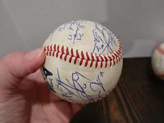 (5) AUTOGRAPHED SOUTHERN LEAGUE BASEBALLS