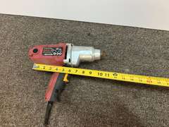 Chicago Electric 1/2” electric impact wrench, powers up, see pictures for details. See pictures for details.