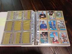 LARGE BINDER OF 1987 TOPPS & TOPPS UPDATE BASEBALL CARDS
