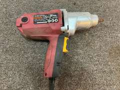 Chicago Electric 1/2” electric impact wrench, powers up, see pictures for details. See pictures for details.