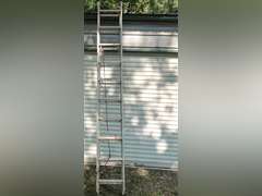 Bay 3…17’ aluminum extension ladder, see pictures for details.