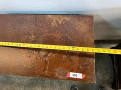 Vintage Empire four drawer chest, drawers are lined, this piece has a Burlwood look, and there is some surface wear, see pictures for details.
