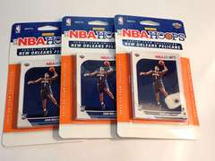 (3) FACTORY SEALED 2019-2020 PANINI NBA HOOPS TEAM SETS