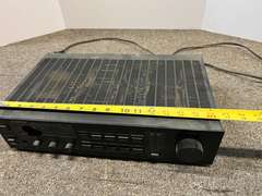 Kenwood stereo integrated amplifier KA – 95 powers up, front face is damaged, see pictures for details.