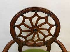Vintage Georgian style spider back armchair, see pictures for details.