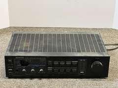 Kenwood stereo integrated amplifier KA – 95 powers up, front face is damaged, see pictures for details.
