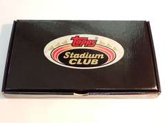 1991 TOPPS STADIUM CLUB CHARTER MEMBER COLLECTORS BOX - SEE PHOTOS FOR CONTENTS