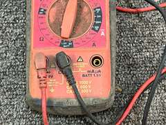Amprobe multimeter, working condition unknown, see pictures for details.