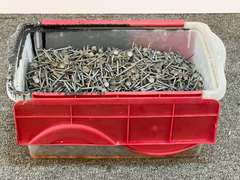 Container of Cuphead drywall nails, see pictures for details.