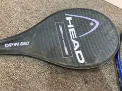 Head DPW 660 aluminum oversize racket, see pictures for details.