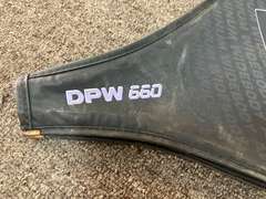 Head DPW 660 aluminum oversize racket, see pictures for details.
