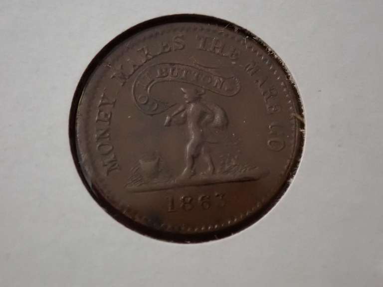 1863 CIVIL WAR TOKEN