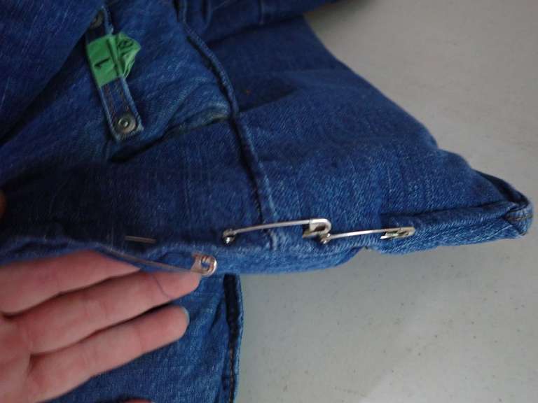 Tommy Hilfiger Blue Denim Comforter - Appears to be Twin Size