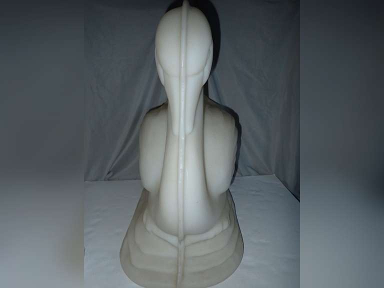 Vintage Swan Blow Mold