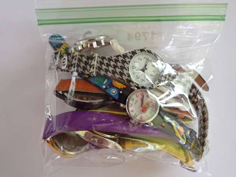 Lot of Assorted Fashion Watches-Working Condition Unknown