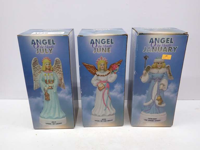 Angel of the Month Figurines - January, June, July