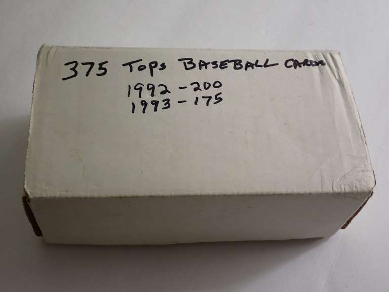 375+/- TOPPS BASEBALL CARDS 1992 & 1993
