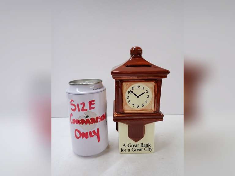 Whitney Bank Clock Tower Coin Bank, 1883-1983