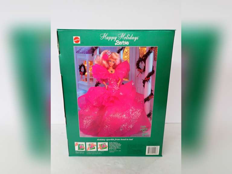 1990 Special Edition Happy Holidays Barbie Doll