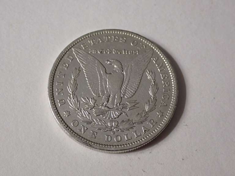 1880-O MORGAN SILVER DOLLAR COIN