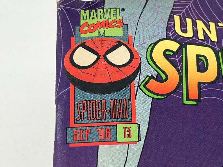 Marvel Spider-Man comic book, "Untold Tales of Spider-Man", September 1996 edition, see pictures for details.