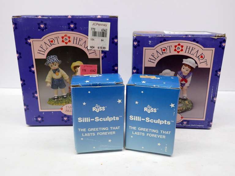 Effanbee Heart to Heart Figurines and Russ Silli-Sculpts