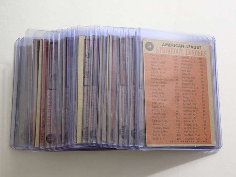 1962 TOPPS BASEBALL CARDS