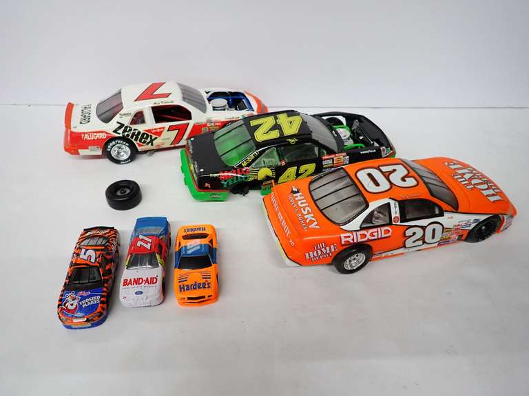 Collection of Racing Cars -Plastic and Die Cast - Some in need of repair.