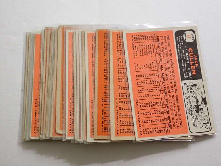 1966 TOPPS BASEBALL CARDS