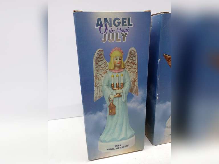 Angel of the Month Figurines - January, June, July