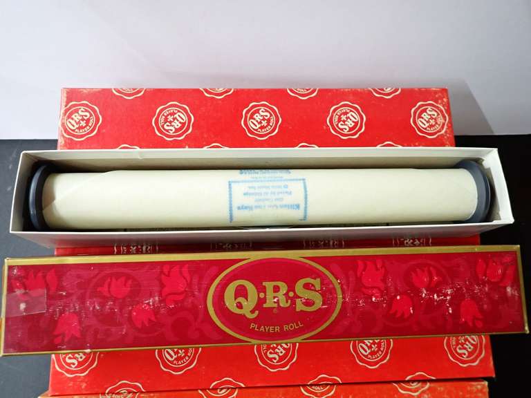 Collection of QRS Player Piano Rolls