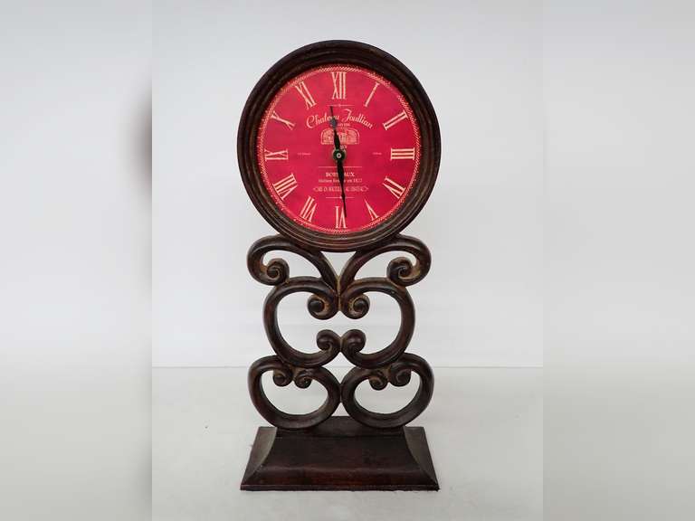 Chateau Joullian Wine Themed Table Clock