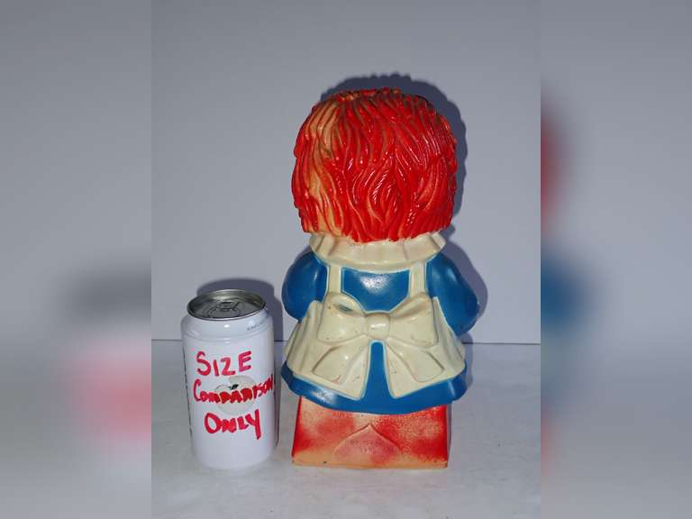 Raggedy Ann Coin Bank 1972