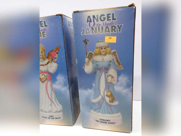 Angel of the Month Figurines - January, June, July