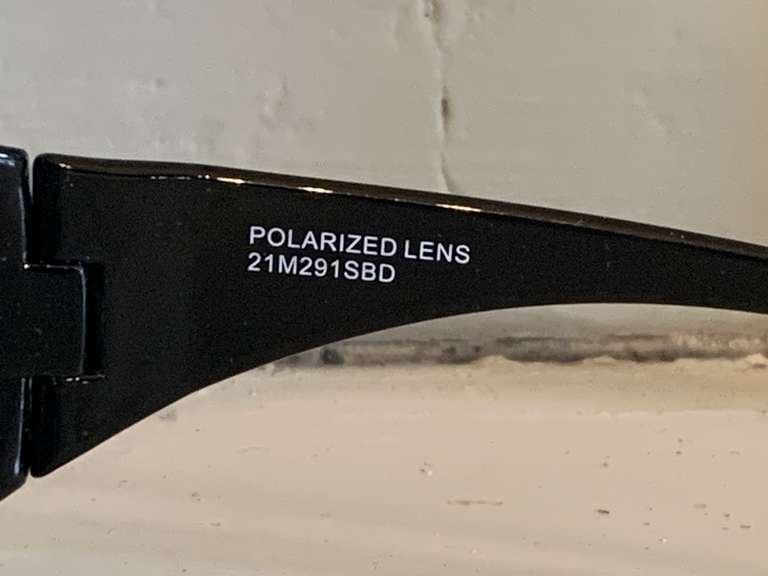 2 PAIR NICE POLAR SHIELD SUNGLASSES - DINETTE